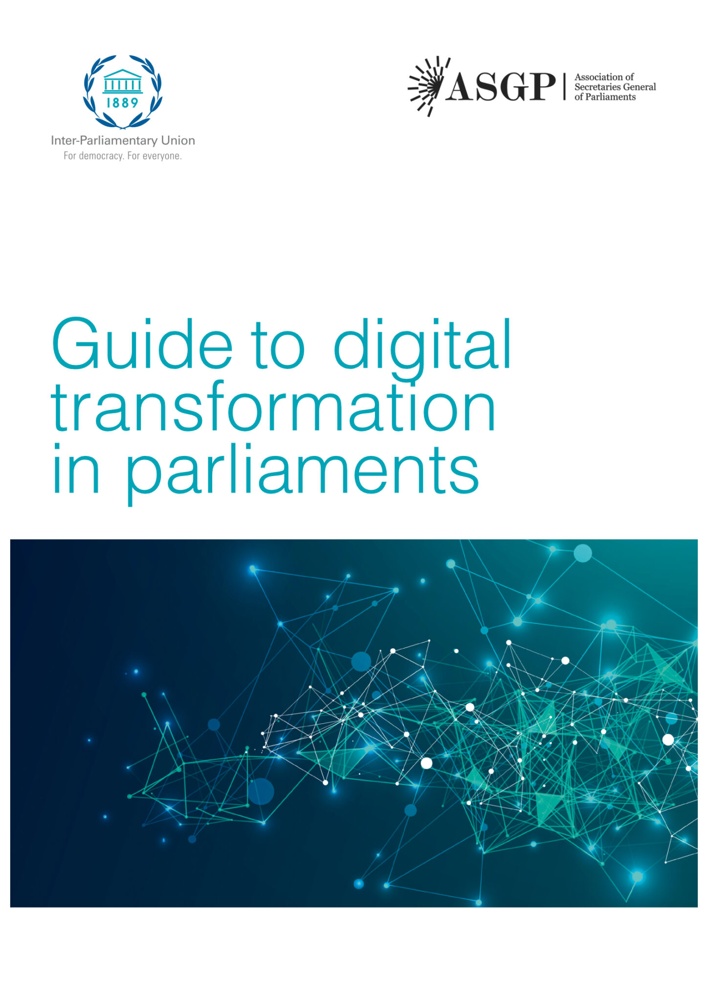 Guide to digital transformation in parliaments cover