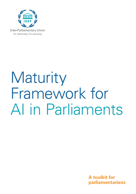 AI Maturity Framework for parliaments cover
